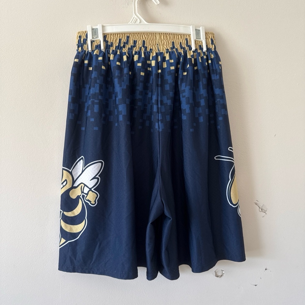 Russell Athletic Navy Blue Graphic Men's Shorts - Picture 5 of 5